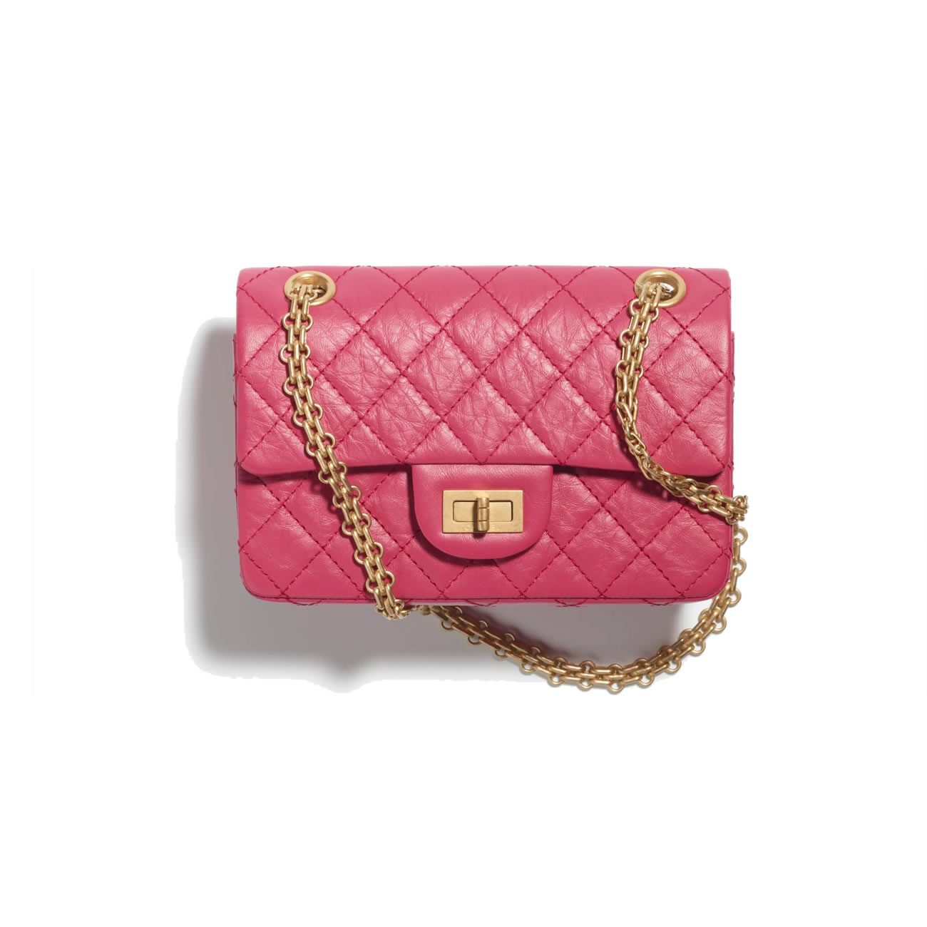 Chanel Handbag Dark Pink 1 - www.kickbulk.cc