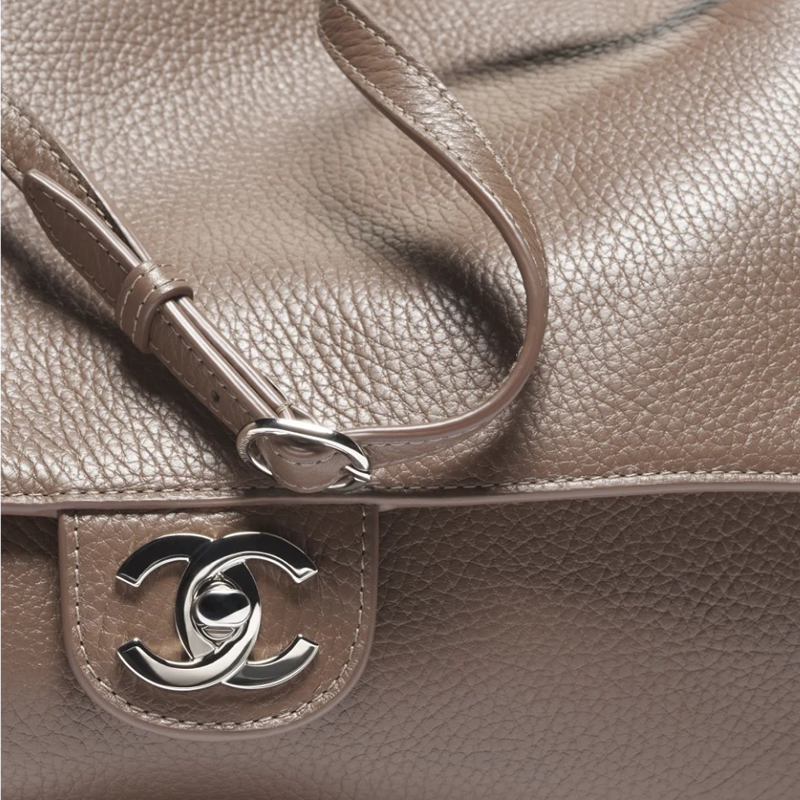 Chanel Maxi Flapbag Light Brown4 - www.kickbulk.cc