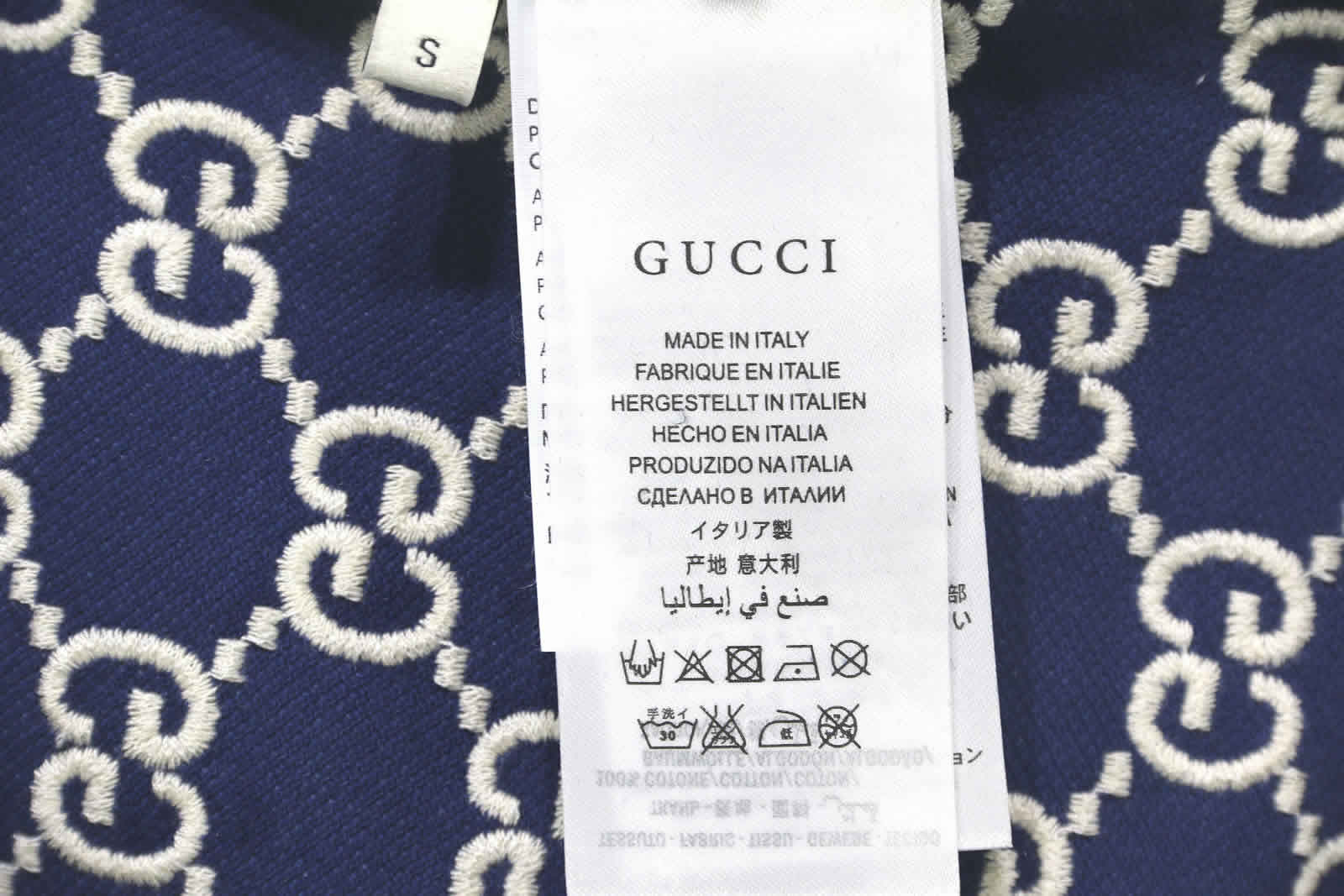 Gucci Pattern Embroidery Polo 2021 15 - www.kickbulk.cc