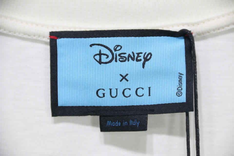 Disney Gucci Donald Duck Embroidery T Shirt 12 - www.kickbulk.cc