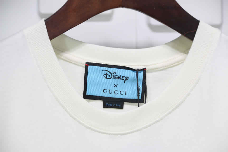 Disney Gucci Donald Duck Embroidery T Shirt 7 - www.kickbulk.cc