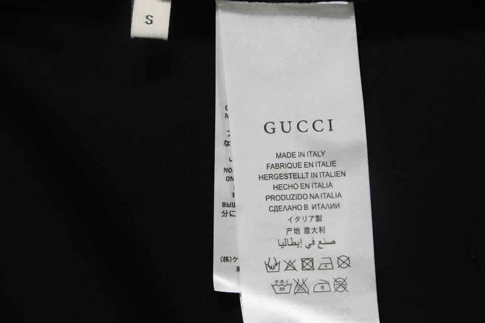 Gucci Black White Crossbar T Shirt Printing Pure Cotton 13 - www.kickbulk.cc