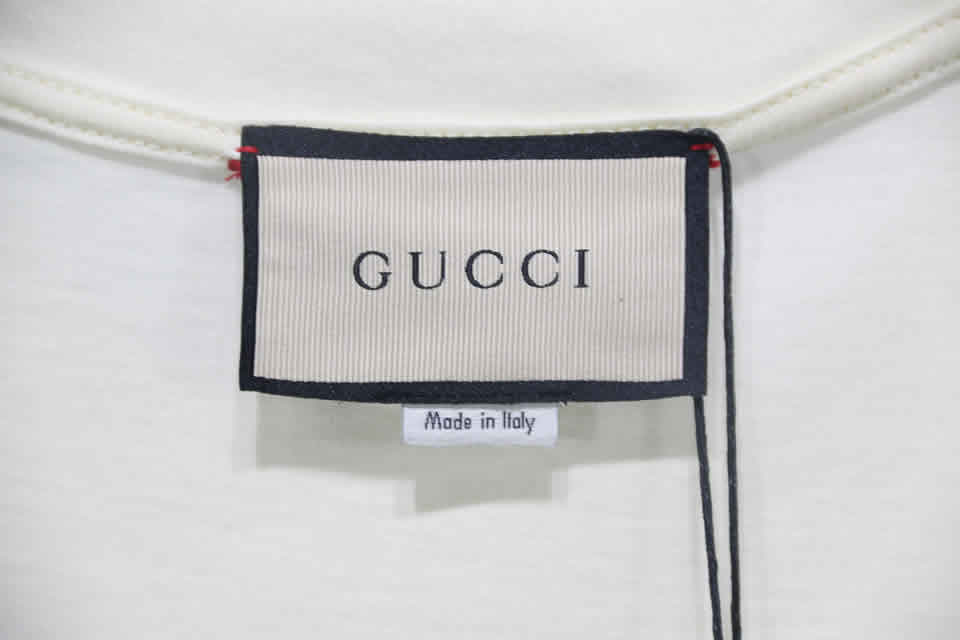 Gucci Black White Crossbar T Shirt Printing Pure Cotton 17 - www.kickbulk.cc