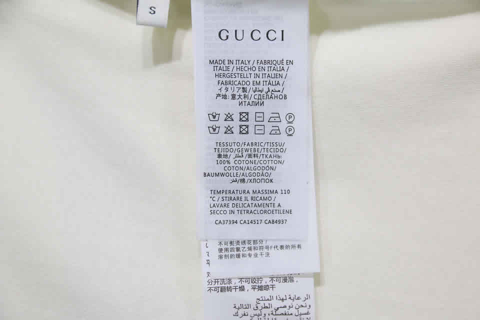 Gucci Black White Crossbar T Shirt Printing Pure Cotton 19 - www.kickbulk.cc