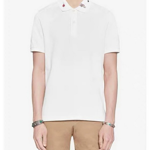 Gucci Rose Embroidery Polo Pure Cotton 3 - www.kickbulk.cc