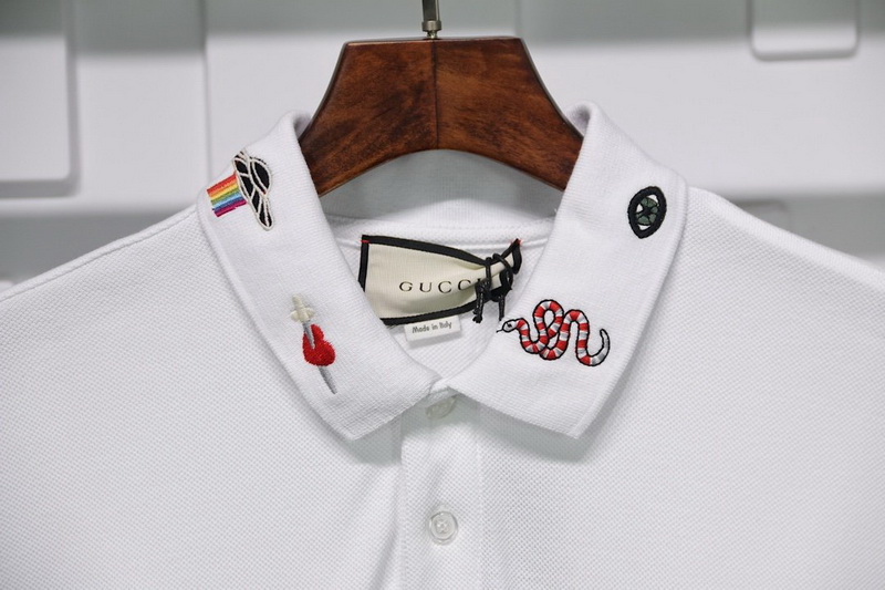 Gucci Rose Embroidery Polo Pure Cotton 6 - www.kickbulk.cc