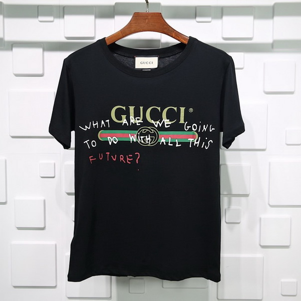 Gucci T Shirt Signature Graffiti Pure Cotton White Black 4 - www.kickbulk.cc