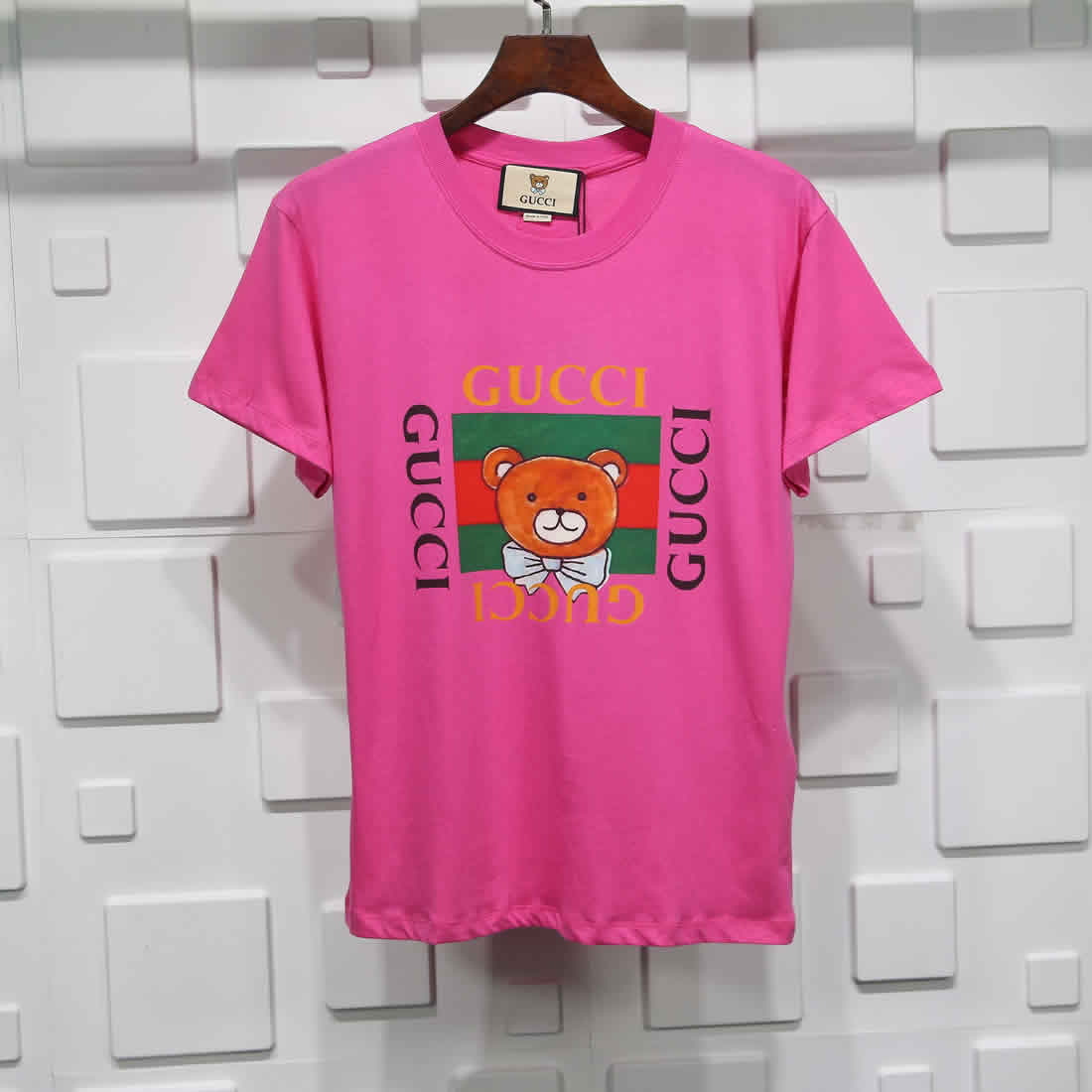 Gucci Teddy Bear T Shirt Embroidery Pure Cotton 1 - www.kickbulk.cc