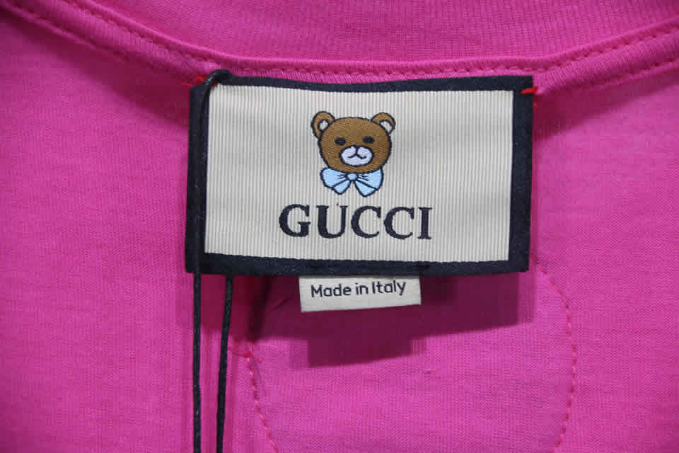 Gucci Teddy Bear T Shirt Embroidery Pure Cotton 10 - www.kickbulk.cc