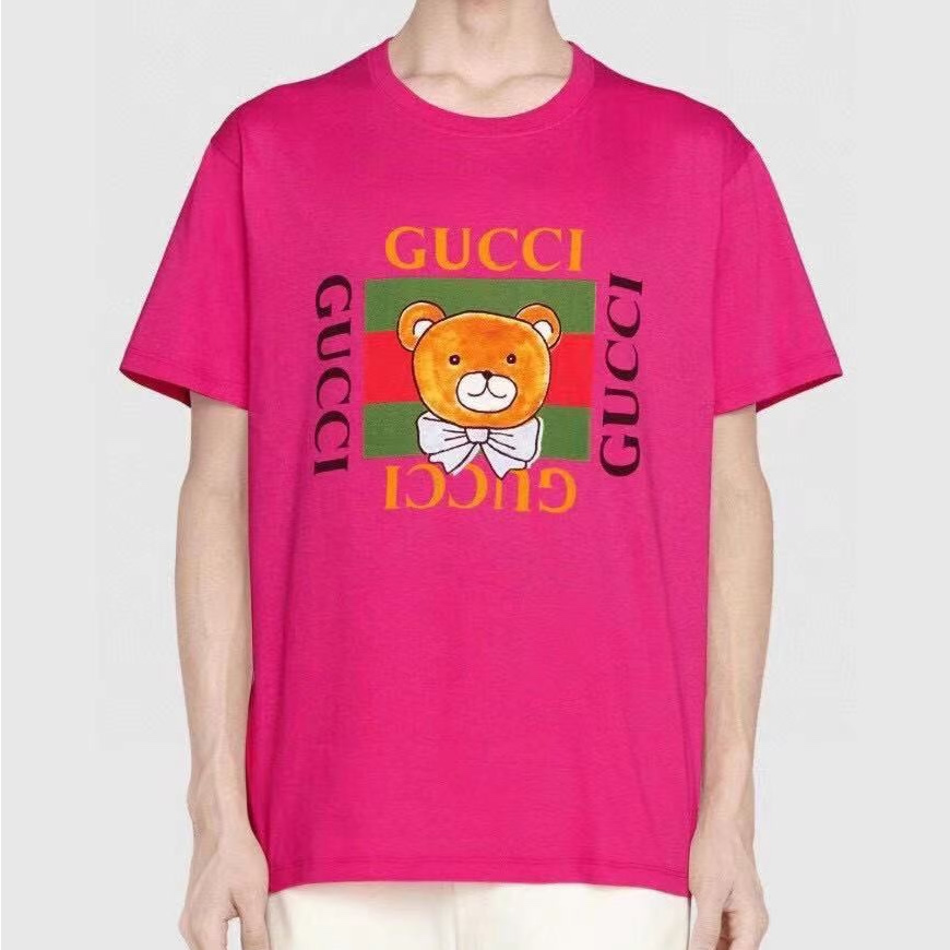 Gucci Teddy Bear T Shirt Embroidery Pure Cotton 3 - www.kickbulk.cc