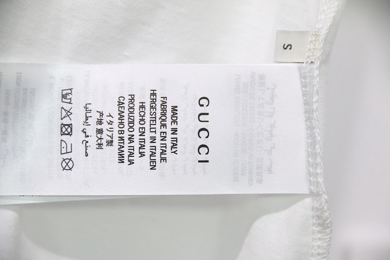 Gucci T Shirt Printing Classic Square Logo Pure Cotton 11 - www.kickbulk.cc