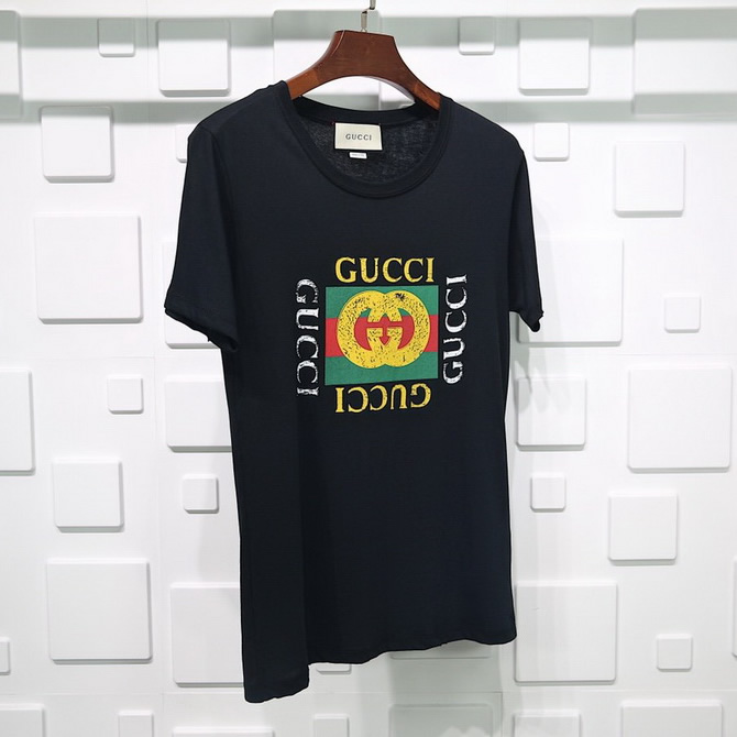 Gucci T Shirt Printing Classic Square Logo Pure Cotton 13 - www.kickbulk.cc