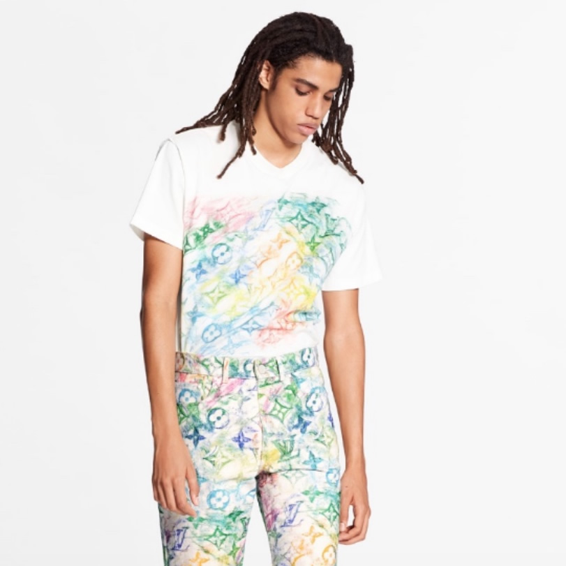 Louis Vuitton Crayon Doodle T Shirt 3 - www.kickbulk.cc