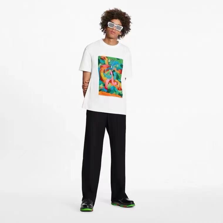 Louis Vuitton Graffiti Monster T Shirt 3 - www.kickbulk.cc