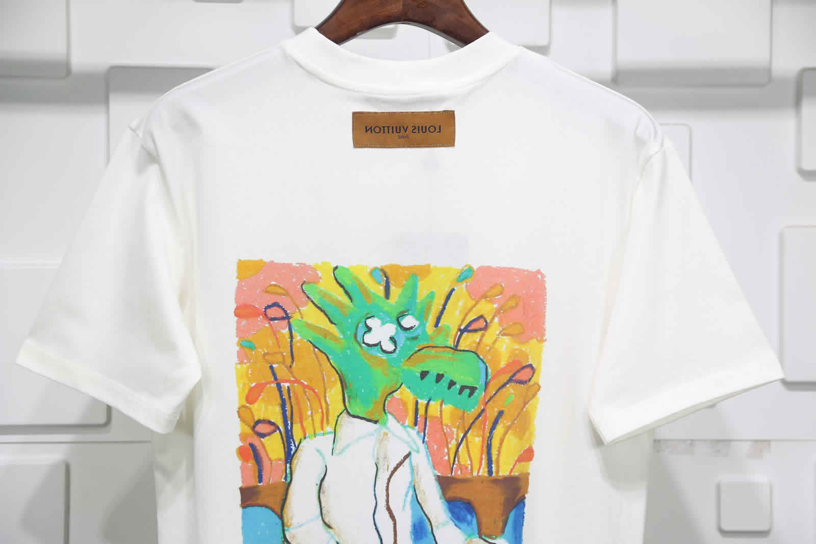 Louis Vuitton Graffiti Monster T Shirt 9 - www.kickbulk.cc