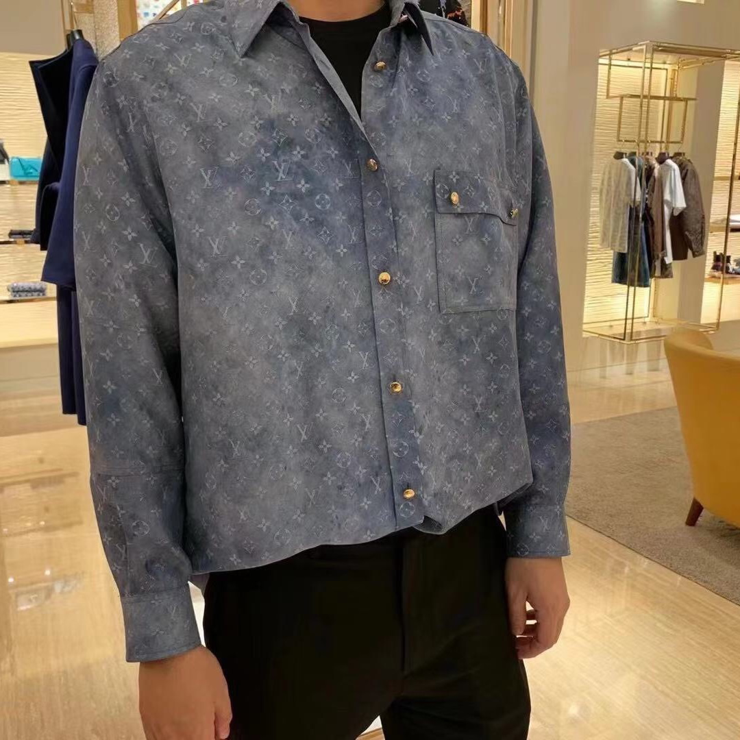 Louis Vuitton Silk Shirt 4 - www.kickbulk.cc