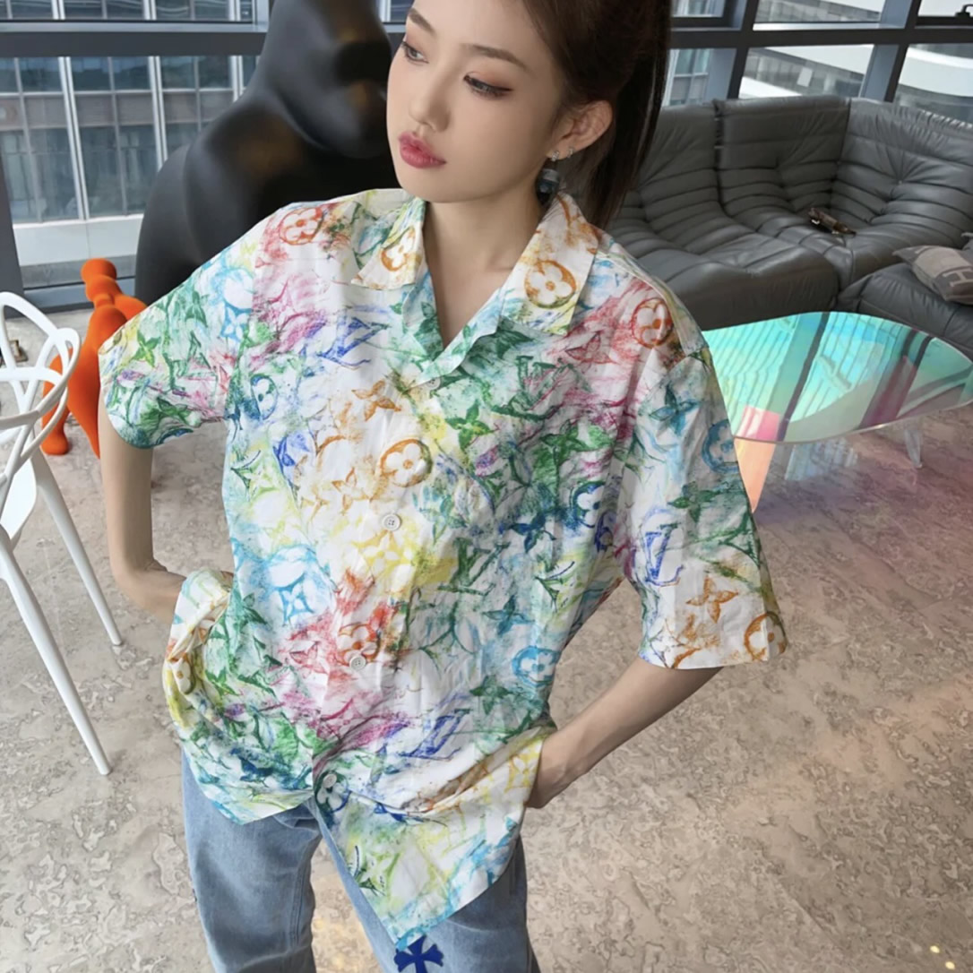 Louis Graffiti Shirt 6 - www.kickbulk.cc