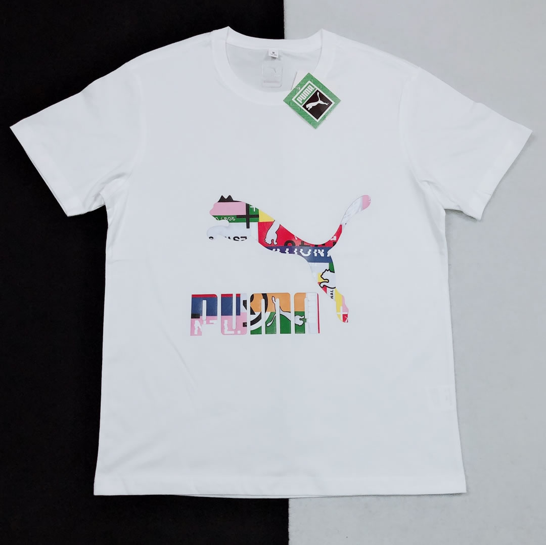 Puma Short Sleeve T Shirt Round Neck Pure Cotton Ls32541x85 1 - www.kickbulk.cc