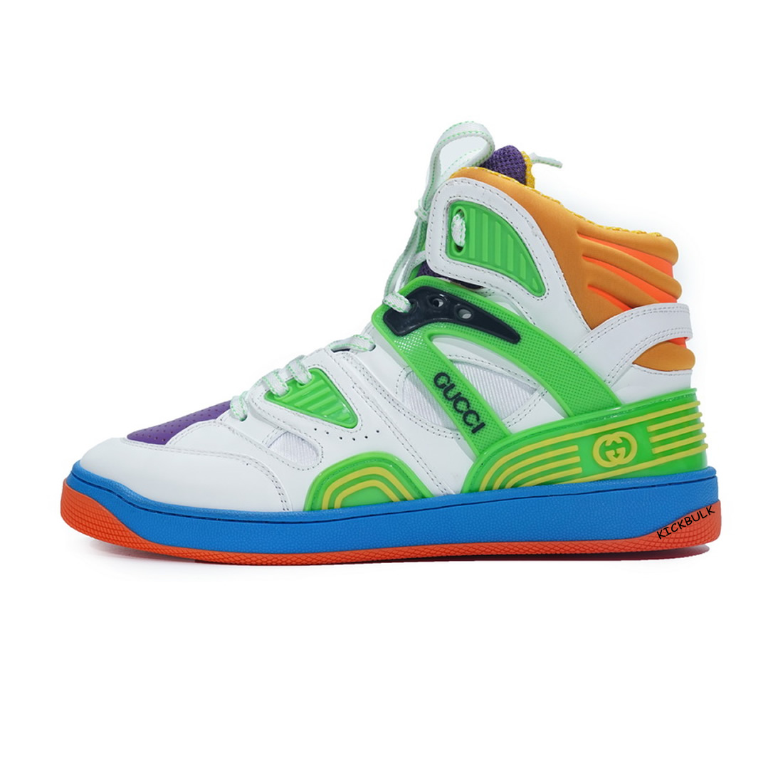 Gucci Basketball Shoes Basket White Green Purple 33130325h901072 1 - www.kickbulk.cc