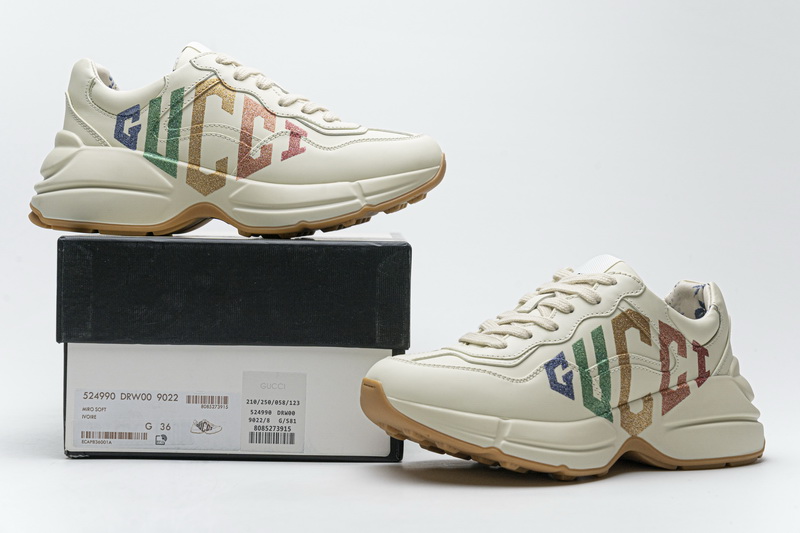 Gucci Rhyton Vintage Trainer Sneaker 524990drw009022 3 - www.kickbulk.cc