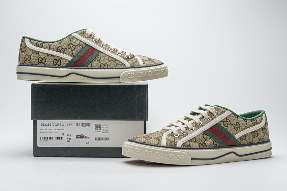 Gucci Brown Double G Sneakers 553385dopeo1977 6 - www.kickbulk.cc