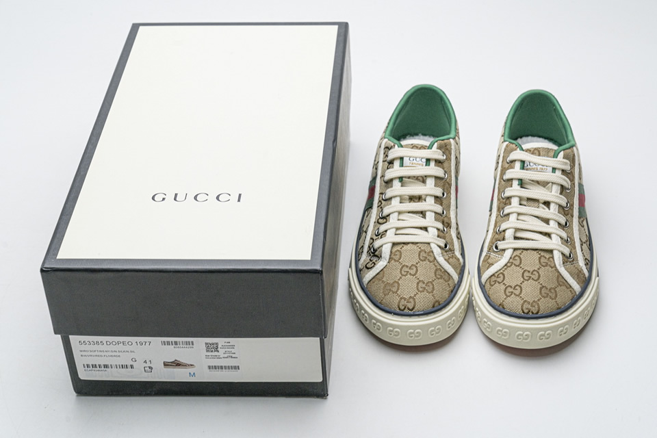 Gucci Brown Double G Sneakers 553385dopeo1977 7 - www.kickbulk.cc