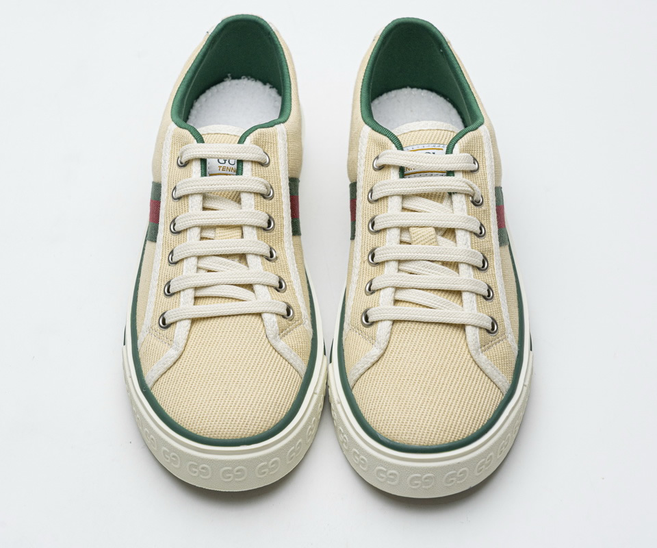 Gucci Apricot Twill Sneakers 553385dopeo1977 2 - www.kickbulk.cc