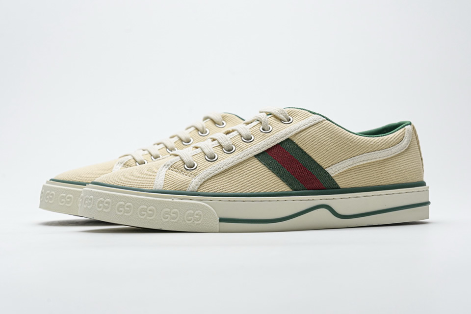 Gucci Apricot Twill Sneakers 553385dopeo1977 3 - www.kickbulk.cc