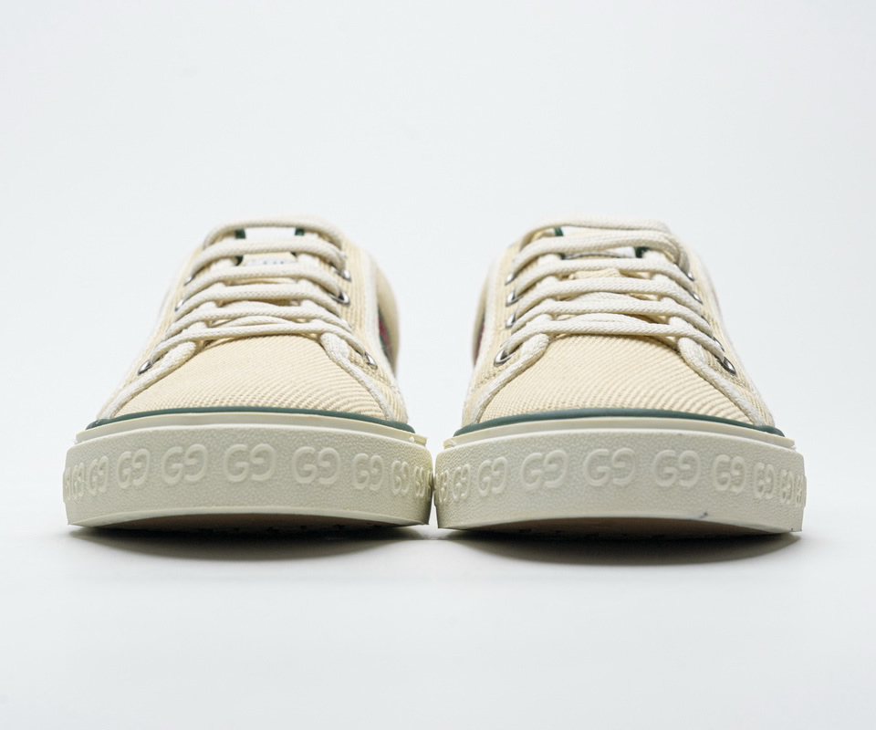 Gucci Apricot Twill Sneakers 553385dopeo1977 4 - www.kickbulk.cc