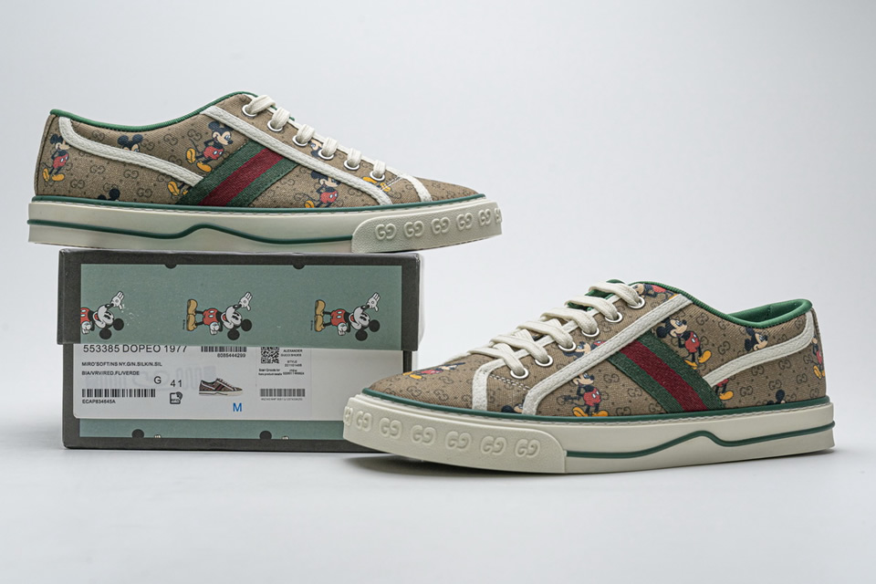 Gucci Light Mickey Double G Sneakers 553385dopeo1977 6 - www.kickbulk.cc