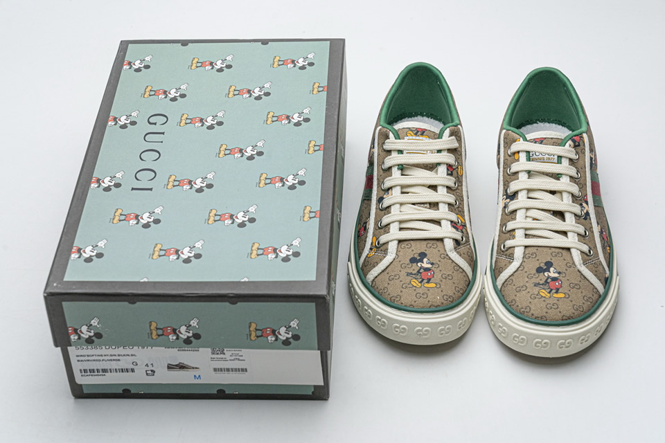 Gucci Light Mickey Double G Sneakers 553385dopeo1977 7 - www.kickbulk.cc