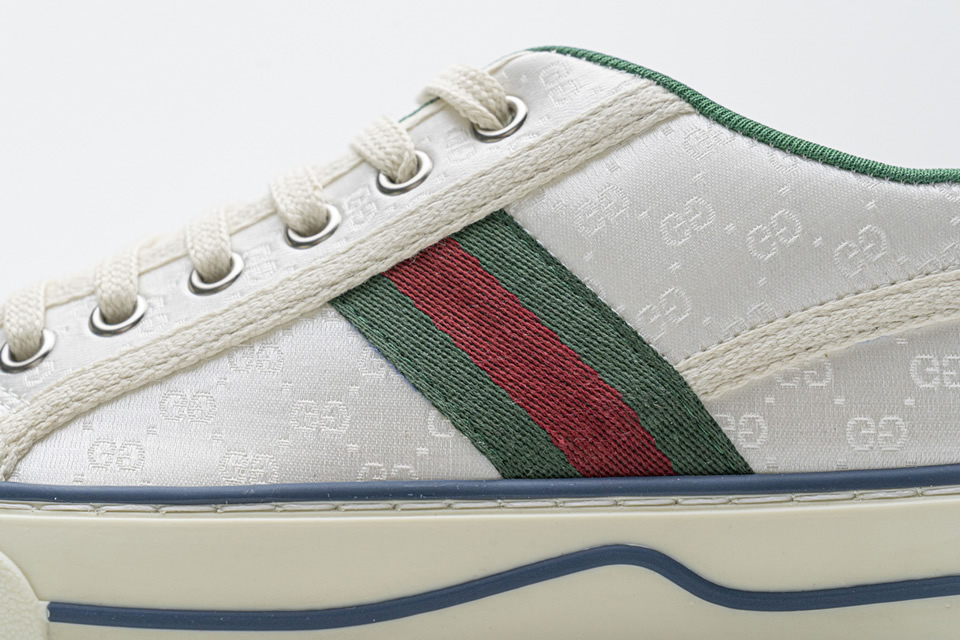 Gucci White Silk Sneakers 553385dopeo1977 11 - www.kickbulk.cc