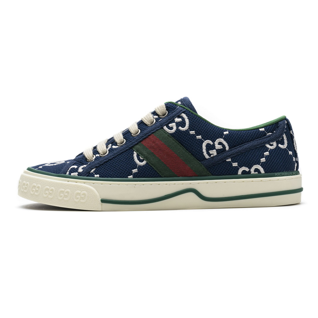 Gucci Dark Blue Double G Sneakers 602129ay0709591 1 - www.kickbulk.cc