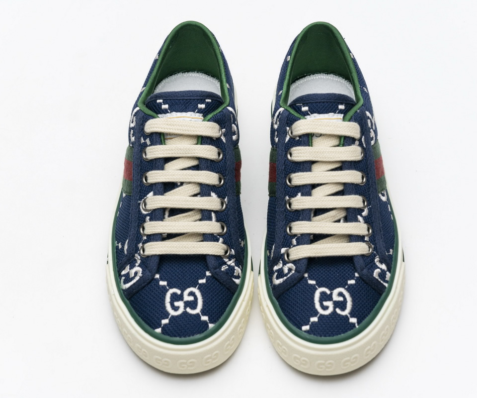 Gucci Dark Blue Double G Sneakers 602129ay0709591 2 - www.kickbulk.cc