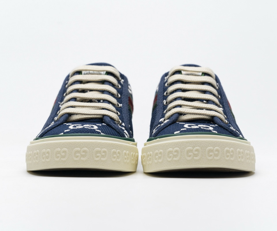 Gucci Dark Blue Double G Sneakers 602129ay0709591 4 - www.kickbulk.cc