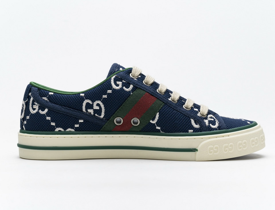 Gucci Dark Blue Double G Sneakers 602129ay0709591 8 - www.kickbulk.cc