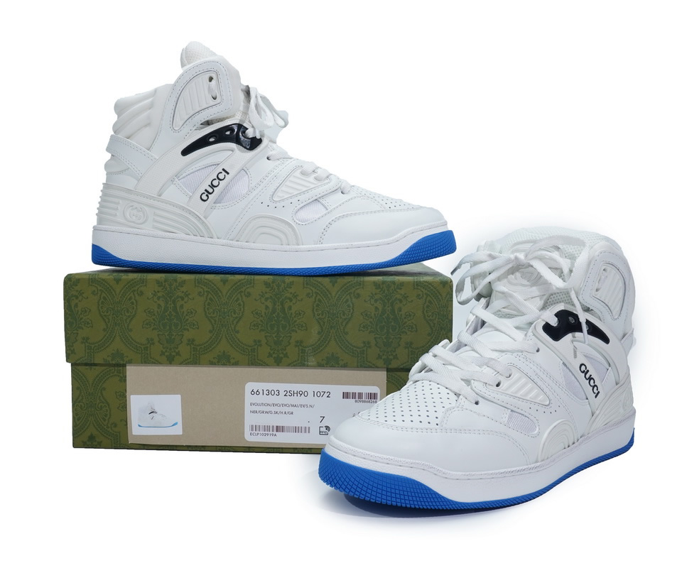 Gucci Basketball Shoes White Blue 6613032sh901072 3 - www.kickbulk.cc
