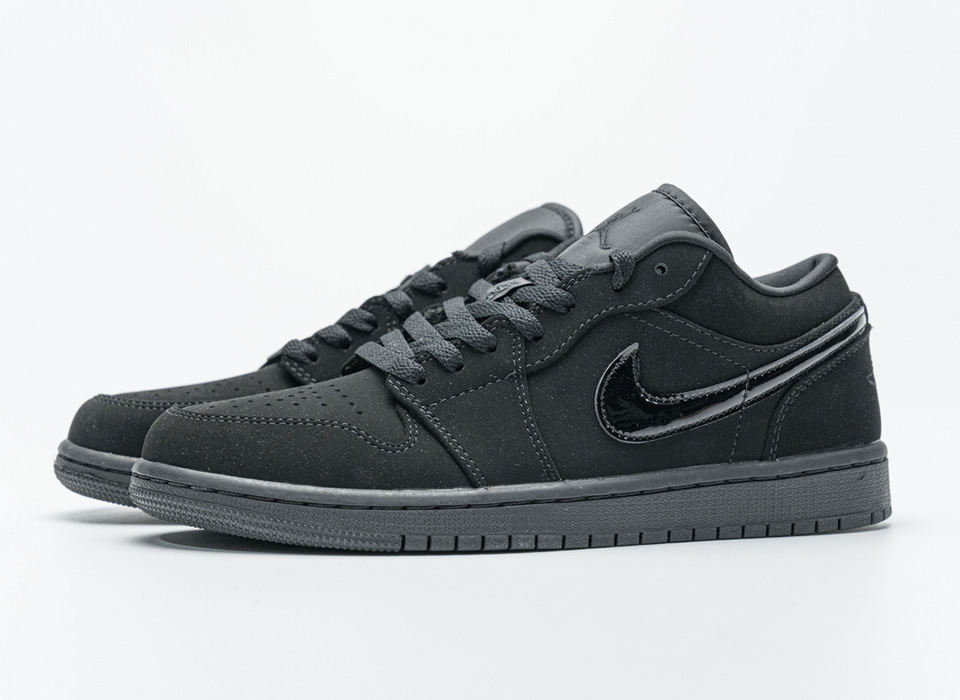 Nike Air Jordan 1 Low Triple Black 553558 056 7 - www.kickbulk.cc