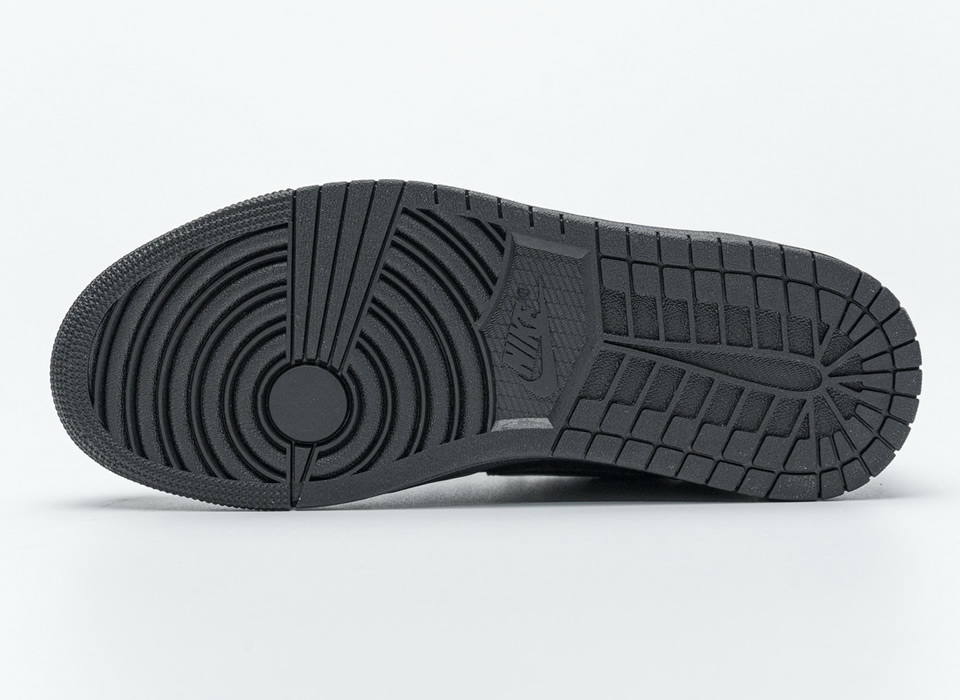 Nike Air Jordan 1 Low Triple Black 553558 056 9 - www.kickbulk.cc