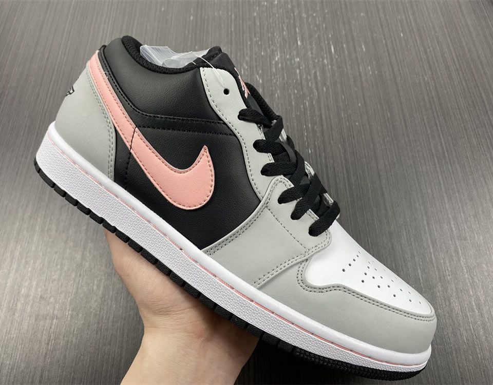 Air Jordan 1 Low Appears Black Grey Pink 553558 062 10 - www.kickbulk.cc