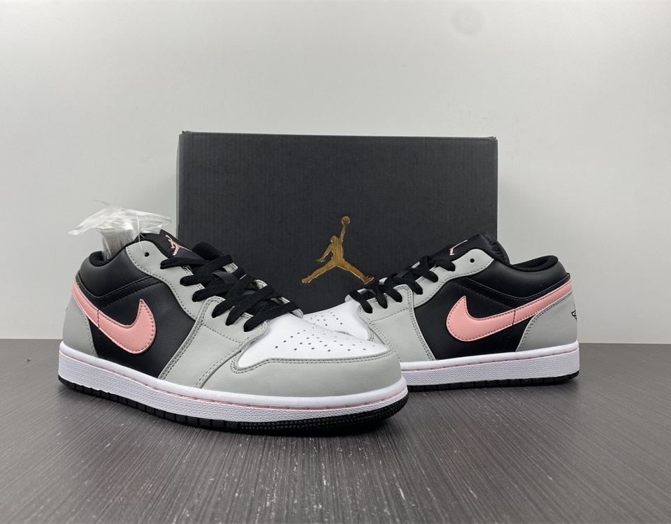 Air Jordan 1 Low Appears Black Grey Pink 553558 062 11 - www.kickbulk.cc