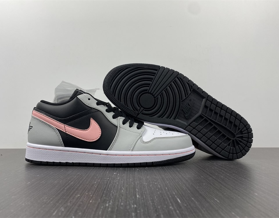 Air Jordan 1 Low Appears Black Grey Pink 553558 062 8 - www.kickbulk.cc