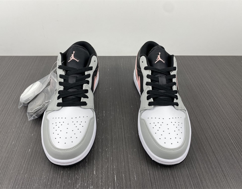 Air Jordan 1 Low Appears Black Grey Pink 553558 062 9 - www.kickbulk.cc