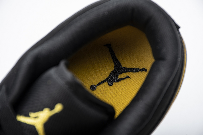 Nike Air Jordan 1 Low Black Gold 553558 071 13 - www.kickbulk.cc