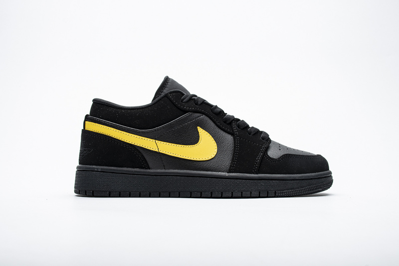 Nike Air Jordan 1 Low Black Gold 553558 071 6 - www.kickbulk.cc