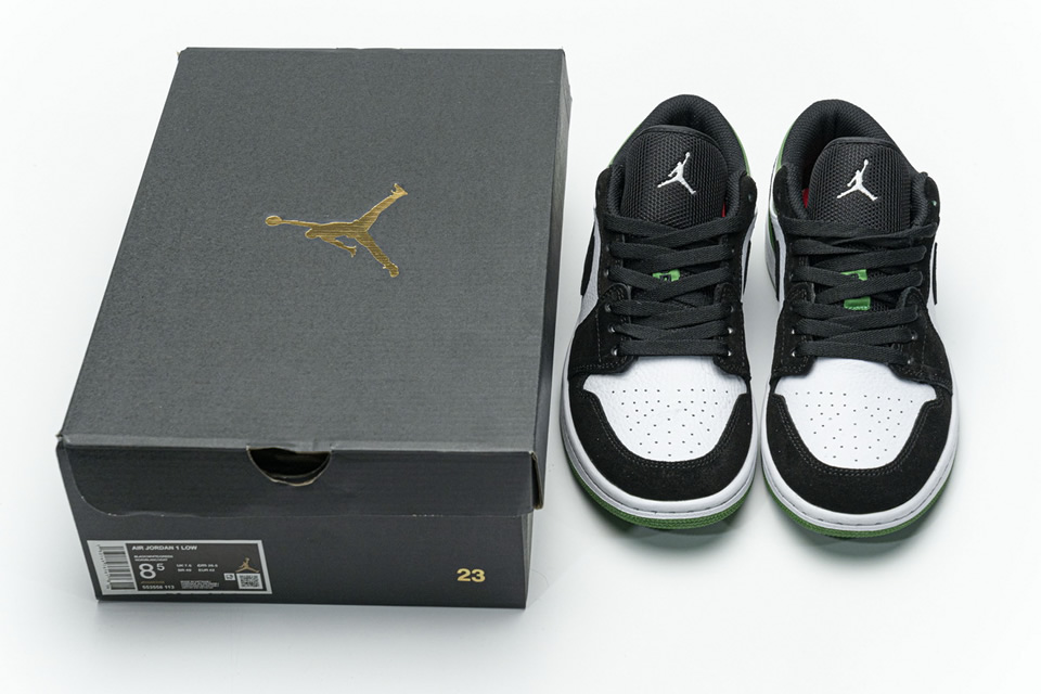 Nike Air Jordan 1 Low Mystic Green 553558 113 3 - www.kickbulk.cc