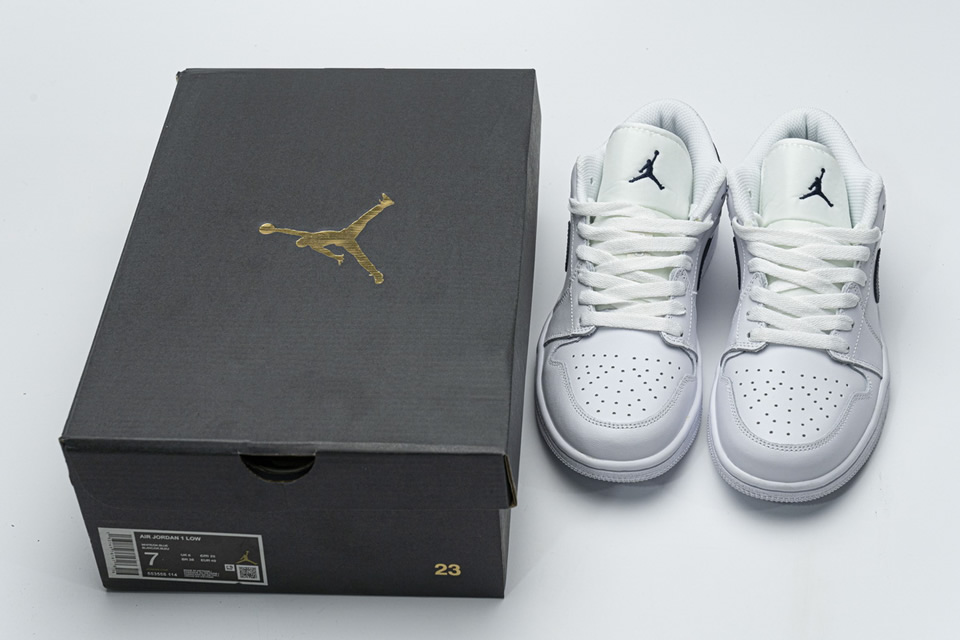 Nike Air Jordan 1 Low White Obsidian 553558 114 4 - www.kickbulk.cc
