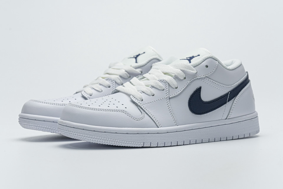 Nike Air Jordan 1 Low White Obsidian 553558 114 7 - www.kickbulk.cc