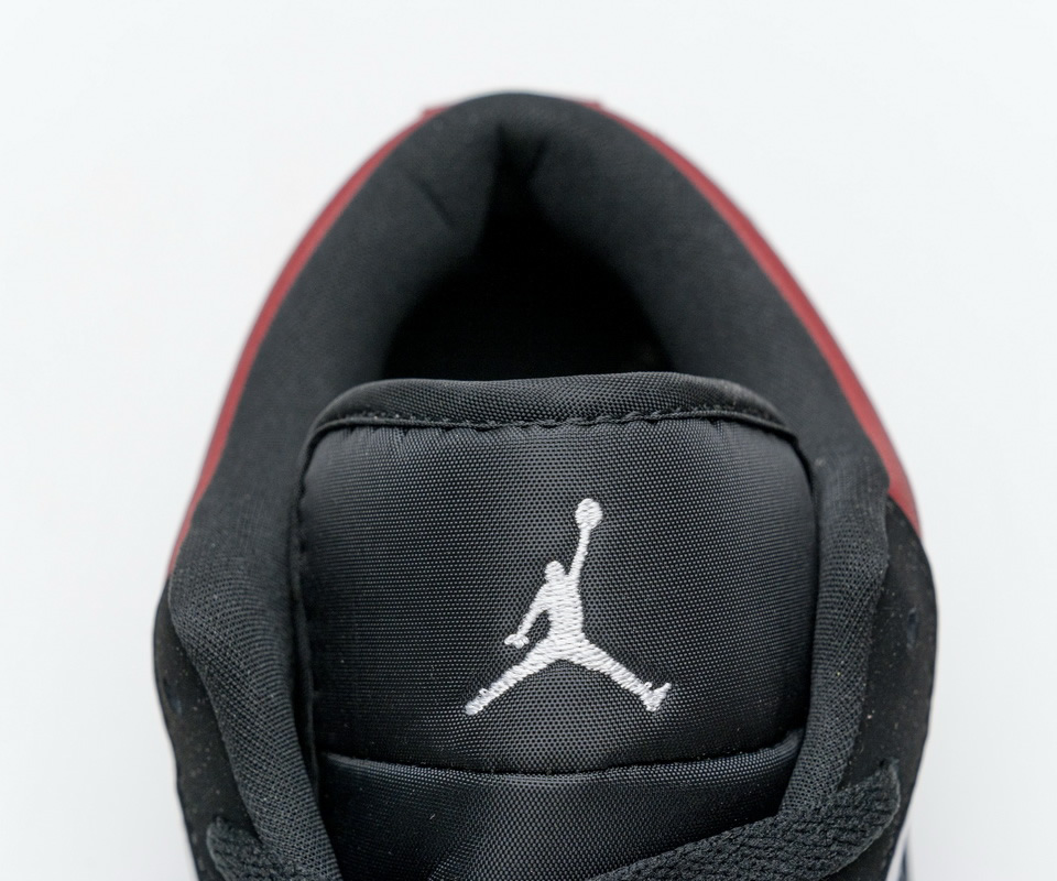 Nike Air Jordan 1 Low Black Toe 553558 116 11 - www.kickbulk.cc