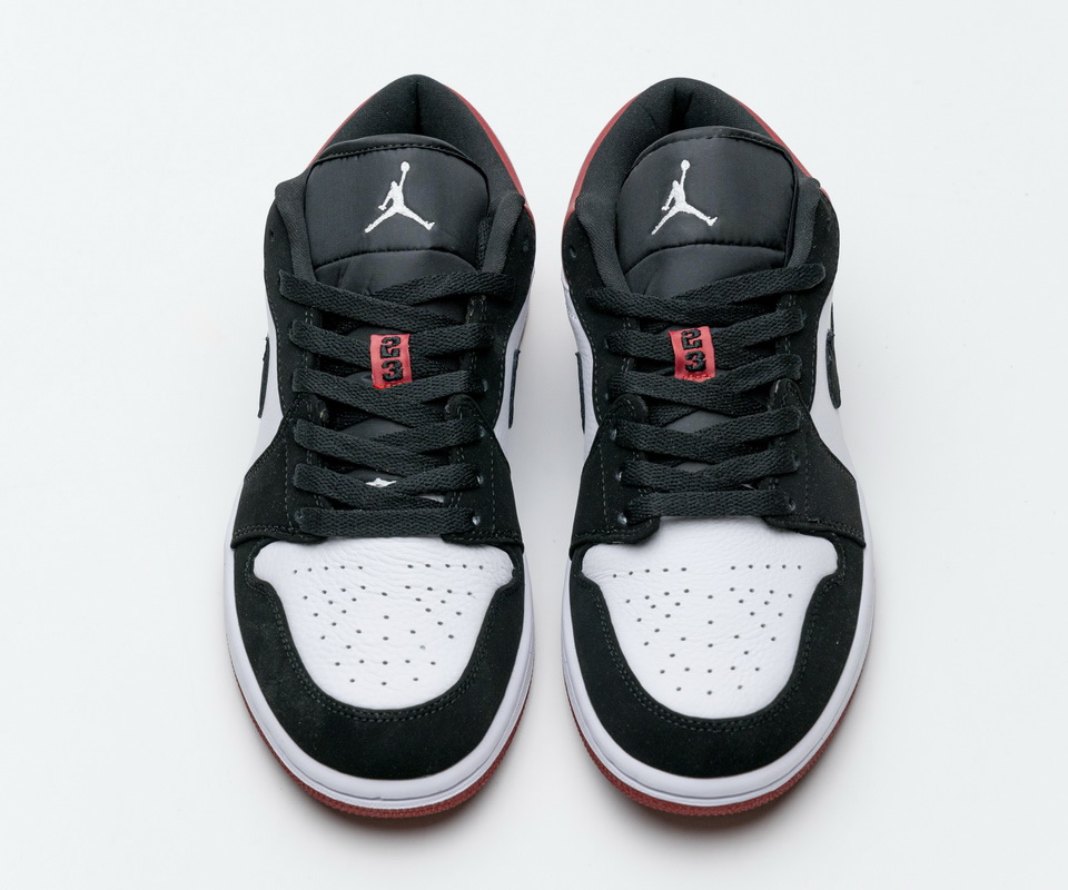 Nike Air Jordan 1 Low Black Toe 553558 116 2 - www.kickbulk.cc